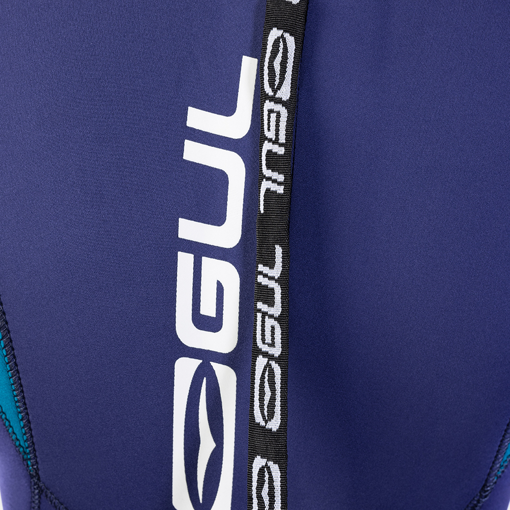 Gul Womens Response 3/2mm GBS Back Zip Wetsuit RE1232-C1 - Blue / Teal